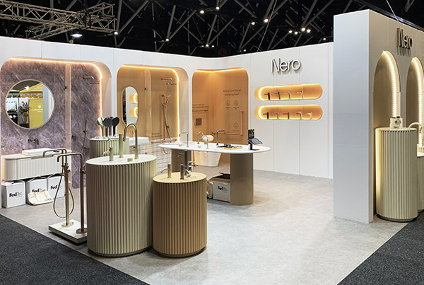 Nero Tapware trade show stand