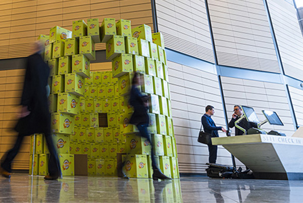 Recycled Box Installation